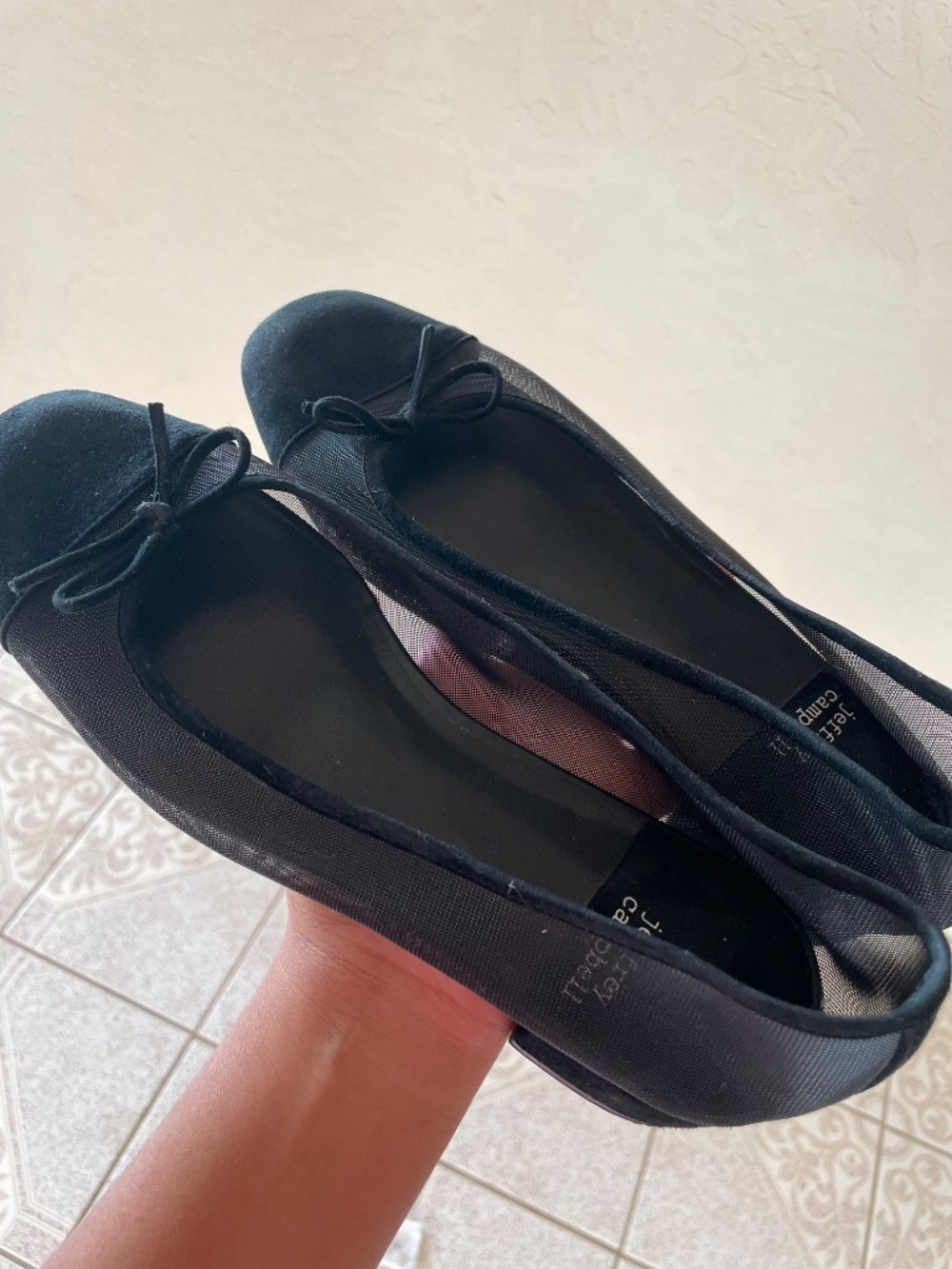 Jeffrey Campbell Releve mesh ballet flats - Picture 4 of 8